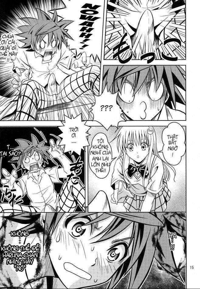 Anoko-tachi ga Taihen na Koto ni Nattemasu (To Love-Ru) Oneshot trang 14