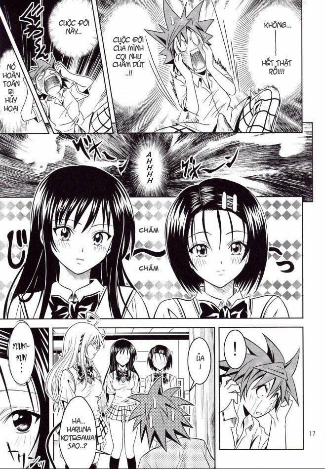 Anoko-tachi ga Taihen na Koto ni Nattemasu (To Love-Ru) Oneshot trang 16