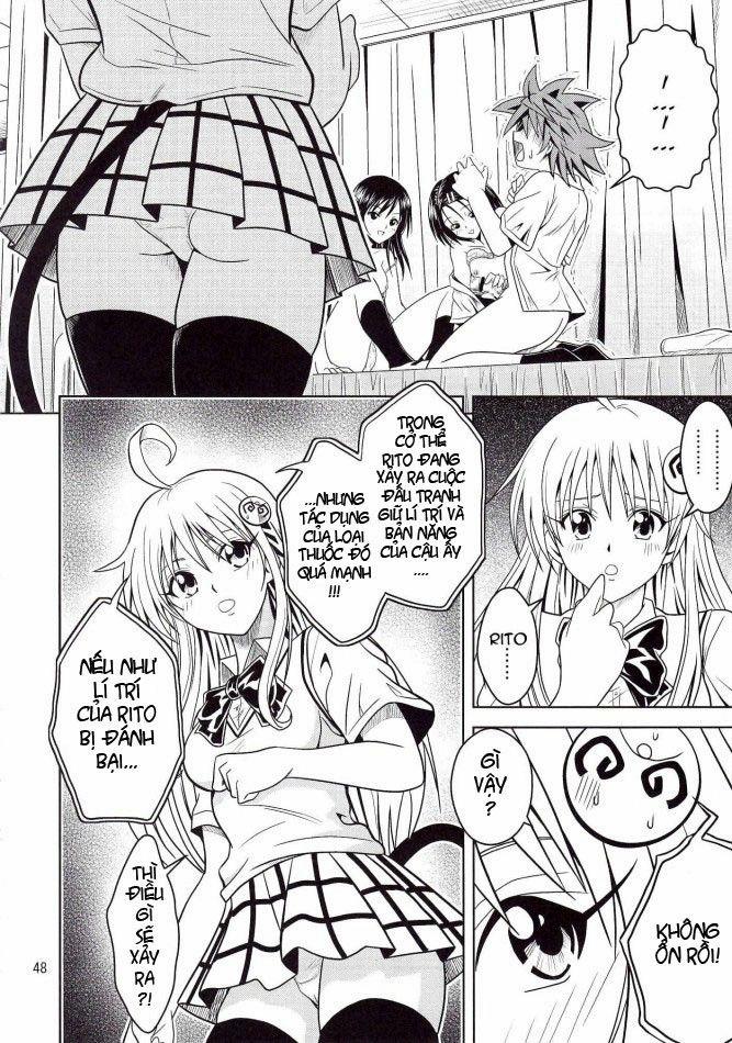 Anoko-tachi ga Taihen na Koto ni Nattemasu (To Love-Ru) Oneshot trang 47