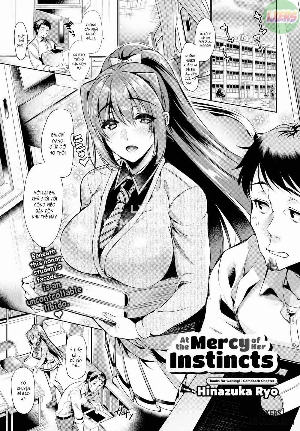 At the Mercy of Her Instincts Oneshot trang 0