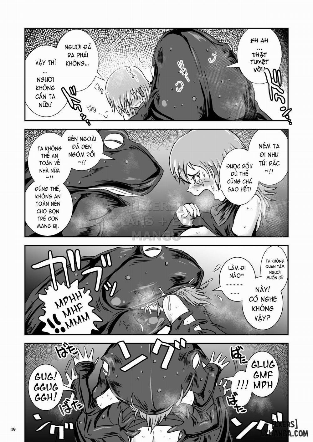 Atsui Suana de Ase-Ippai no Kaeru Kan 1 trang 18