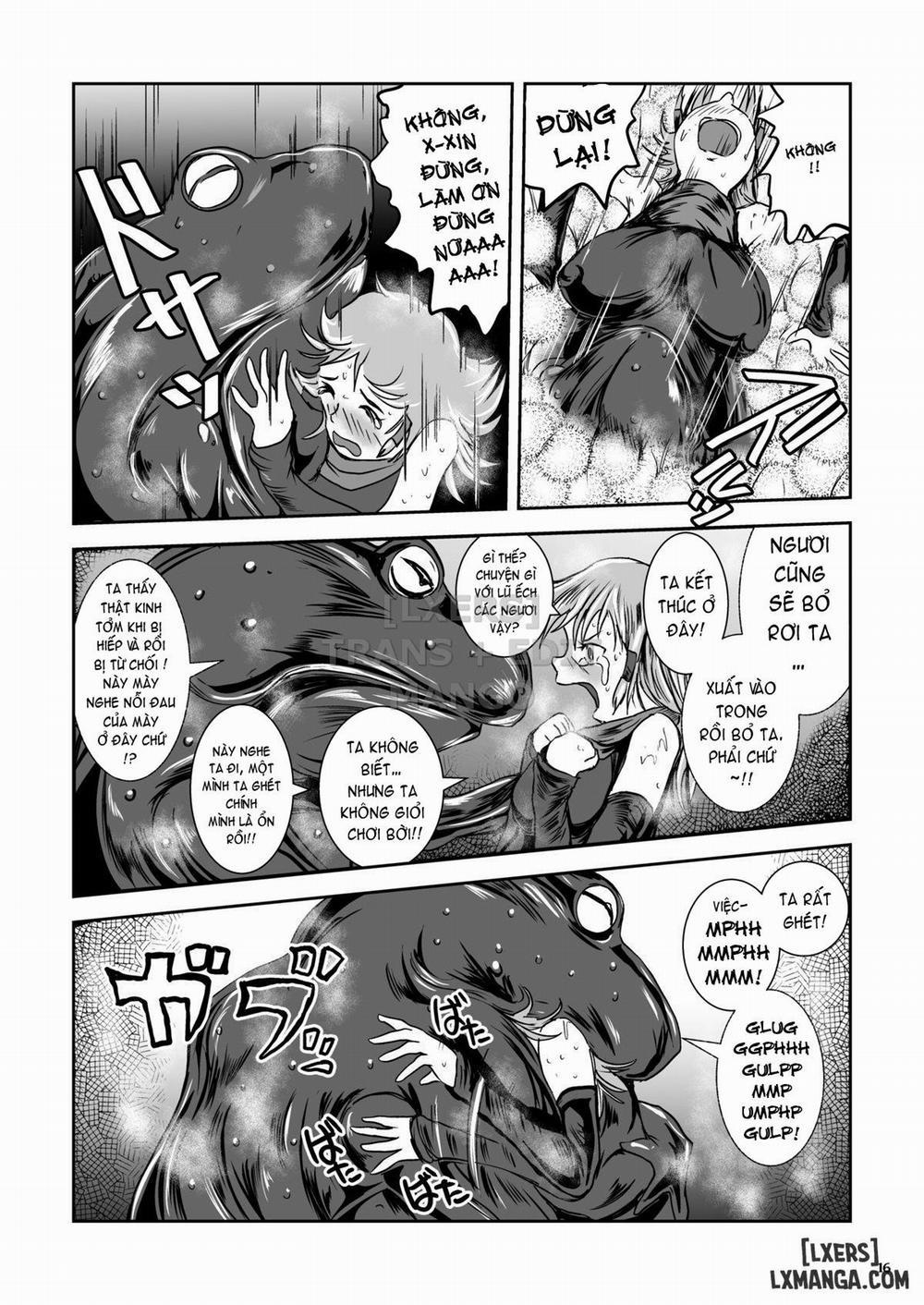 Atsui Suana de Ase-Ippai no Kaeru Kan Oneshot trang 15