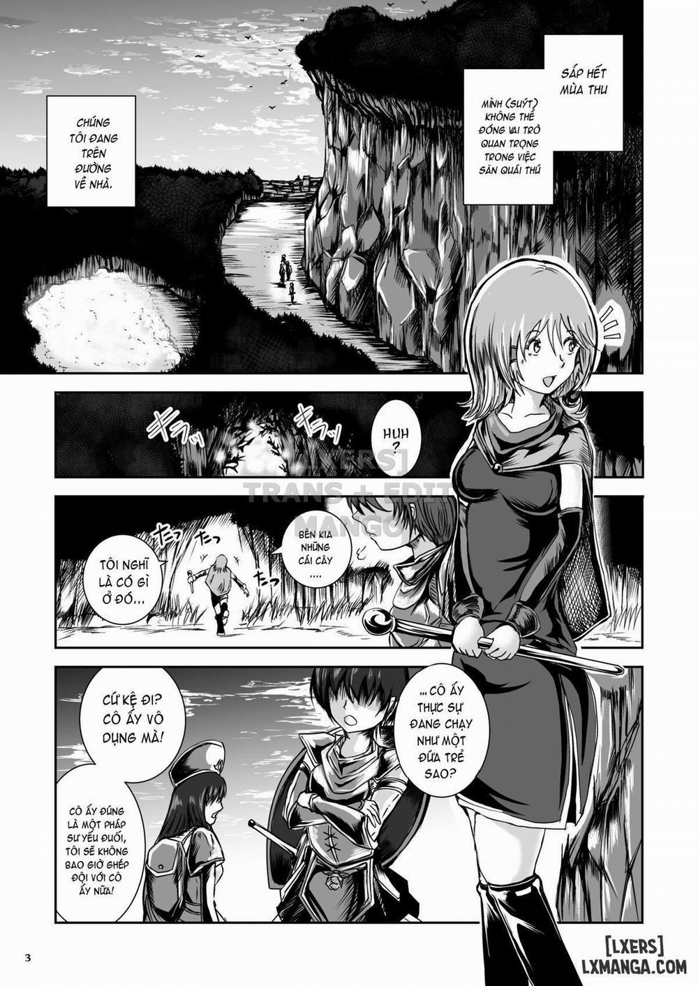 Atsui Suana de Ase-Ippai no Kaeru Kan Oneshot trang 2