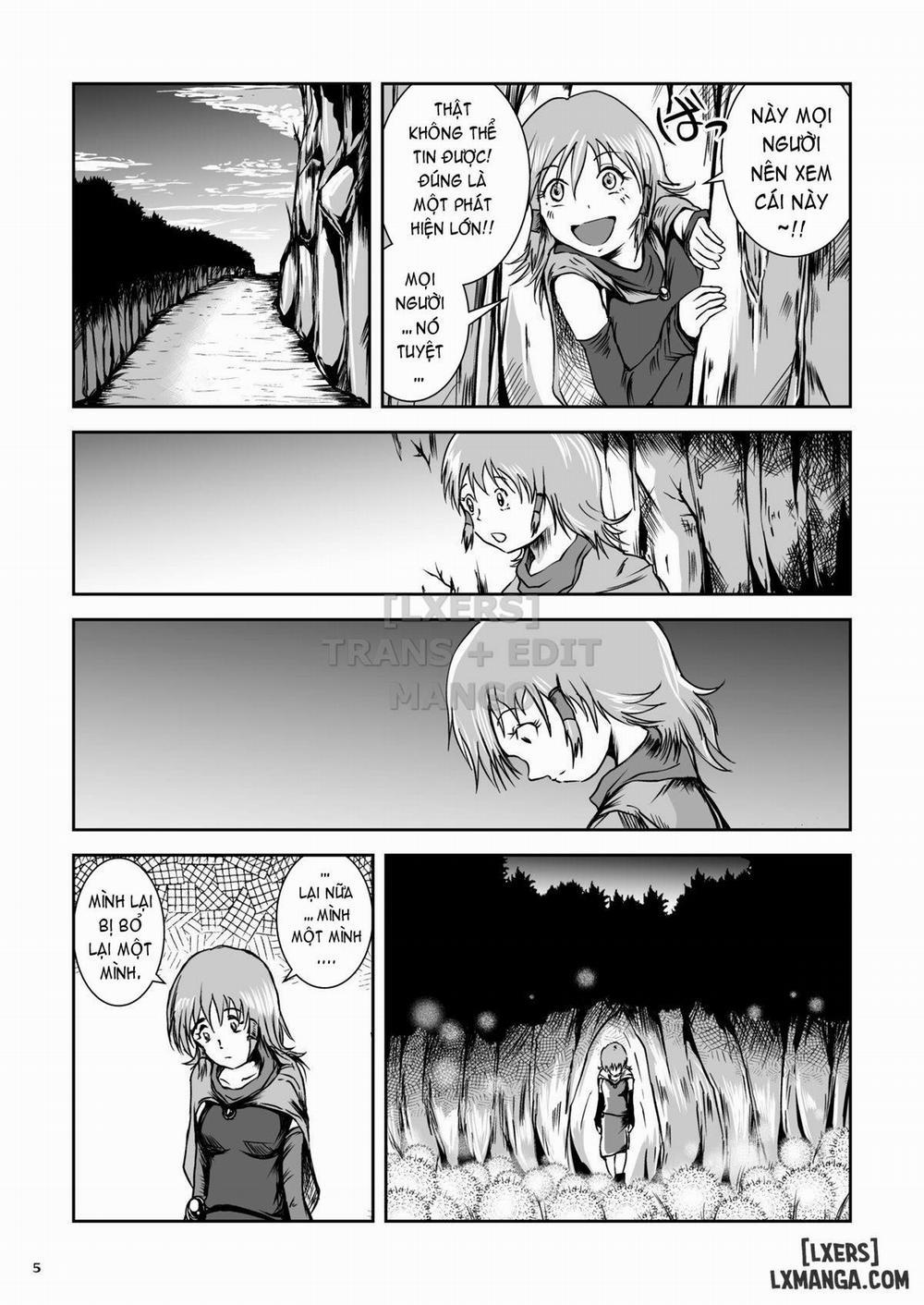 Atsui Suana de Ase-Ippai no Kaeru Kan Oneshot trang 4