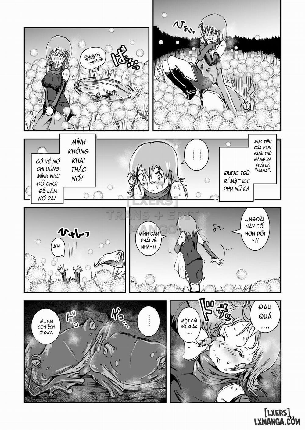 Atsui Suana de Ase-Ippai no Kaeru Kan Oneshot trang 9