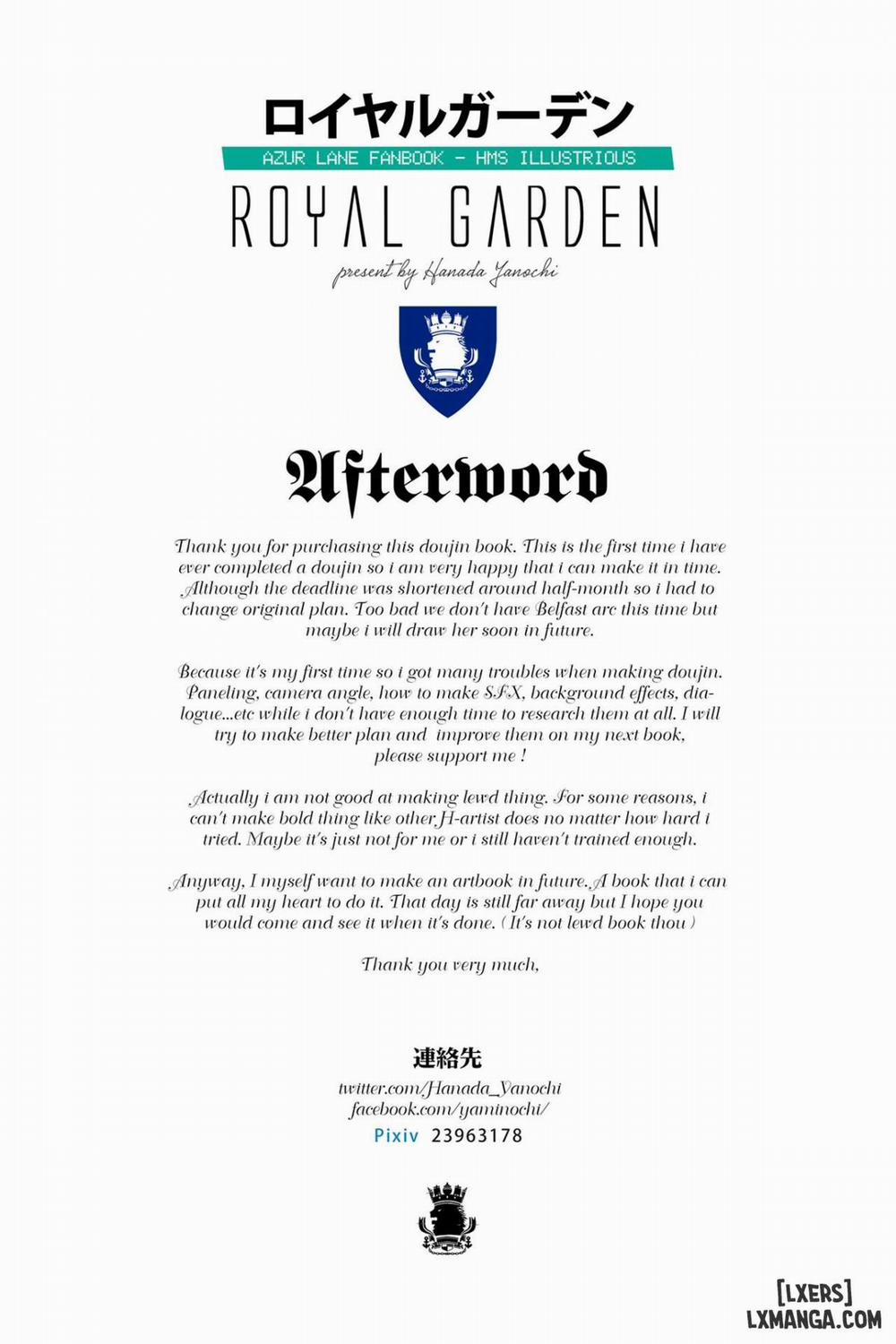 Azur Lane Fanbook - Royal Garden Oneshot trang 17