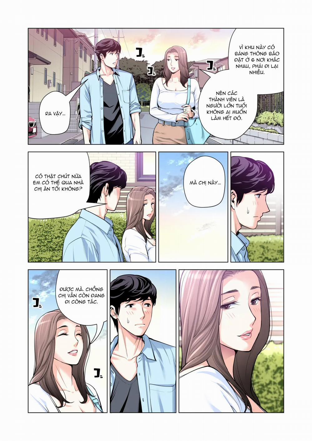 Bà chị có chồng ở tổ dân phố rất gợi tình 3: Bữa ăn của người có chồng Oneshot trang 12