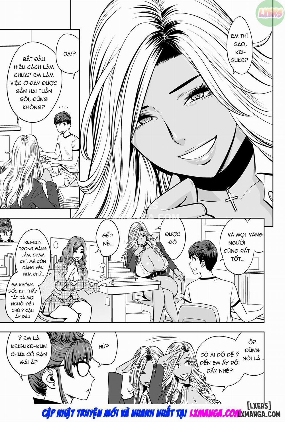 Bà chủ và văn phòng Harem - KHÔNG CHE 1 trang 24