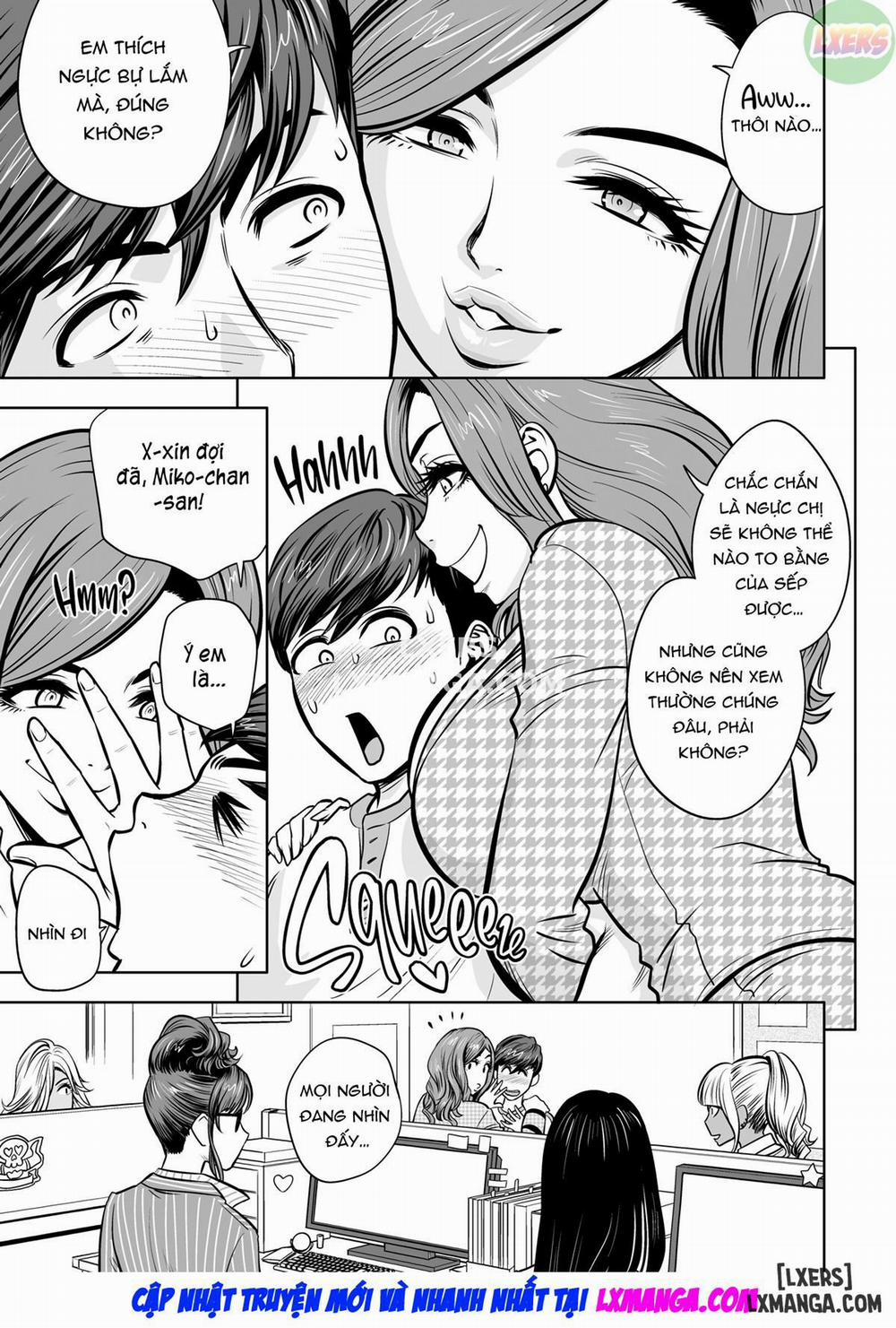 Bà chủ và văn phòng Harem - KHÔNG CHE 3 trang 5