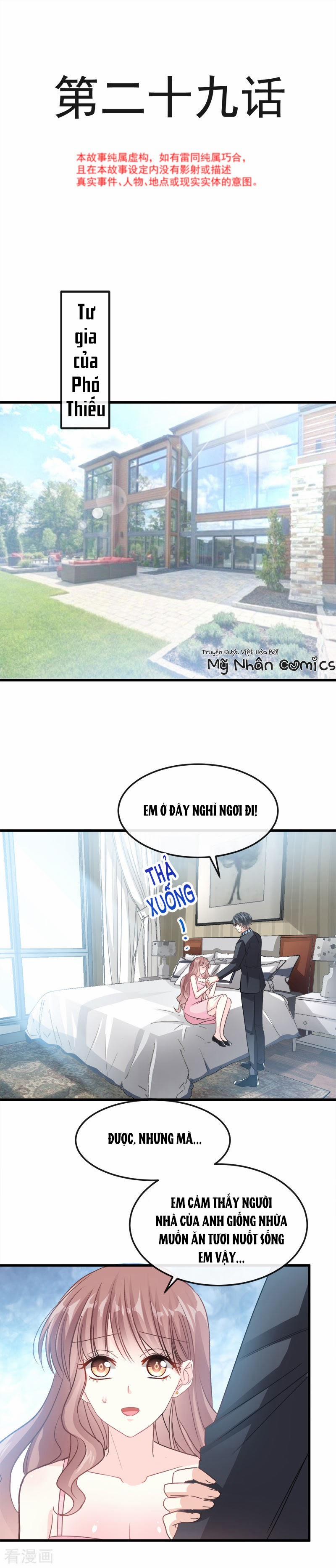 Bá Đạo Tổng Tài Nhẹ Nhàng Yêu 29 trang 0