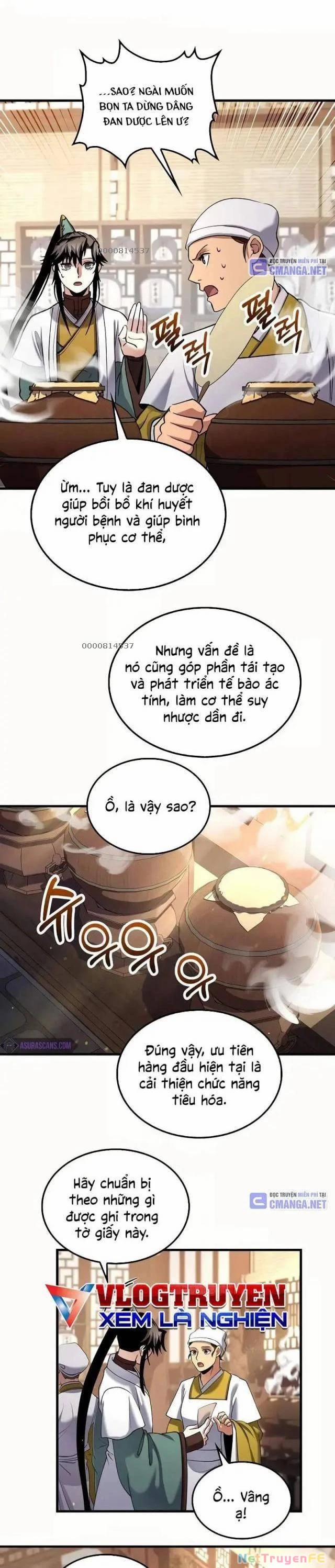 Bác Sĩ Trùng Sinh Về Murim 157 trang 7