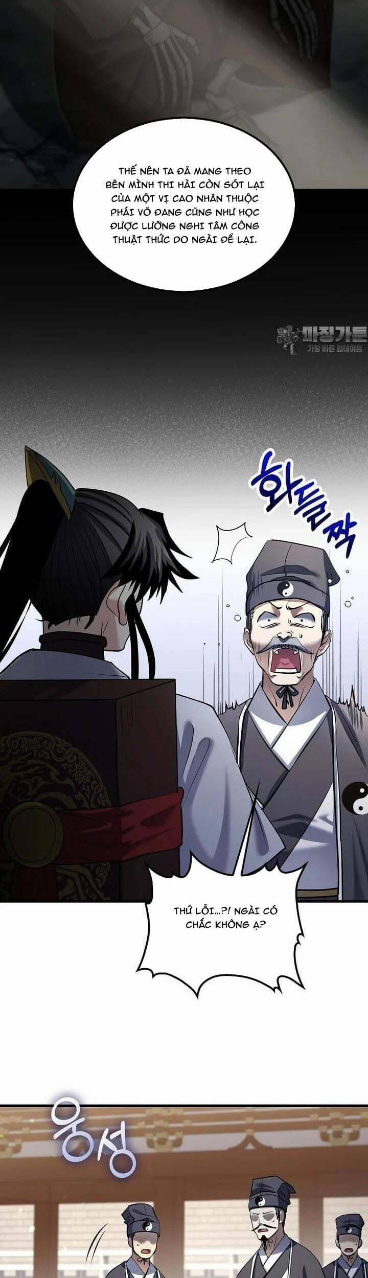 Bác Sĩ Trùng Sinh Về Murim 164 trang 23
