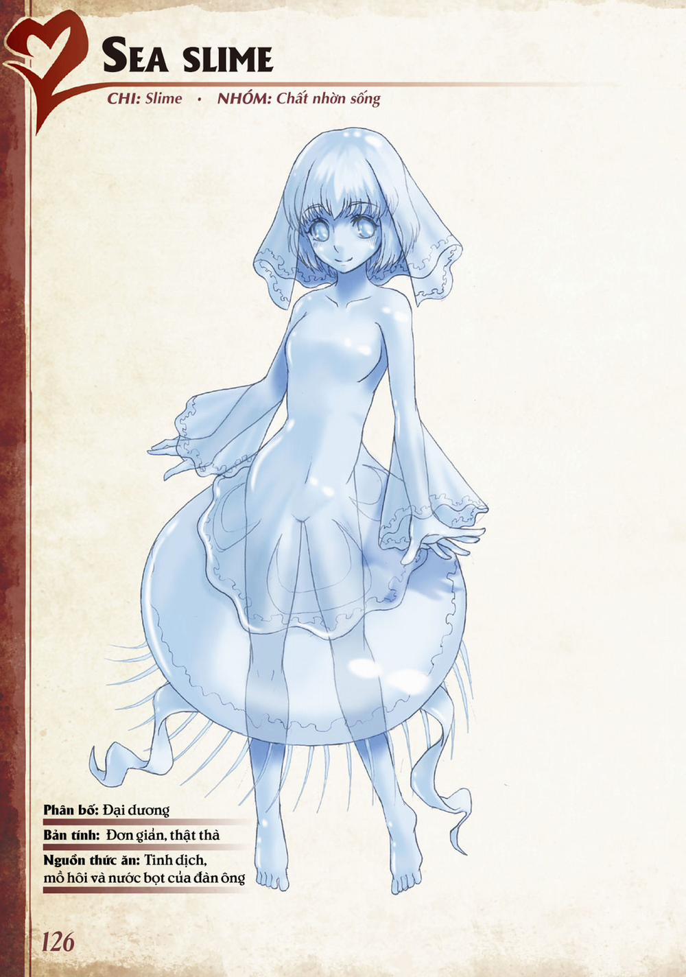 Bách khoa toàn thư Monster Girl 055: Sea slime trang 0