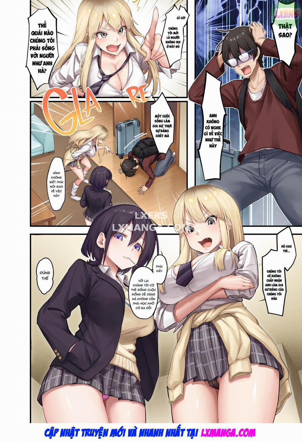 Bài Học Tại Gia Với Mấy Em Gyaru Quyến Rũ 1 trang 5