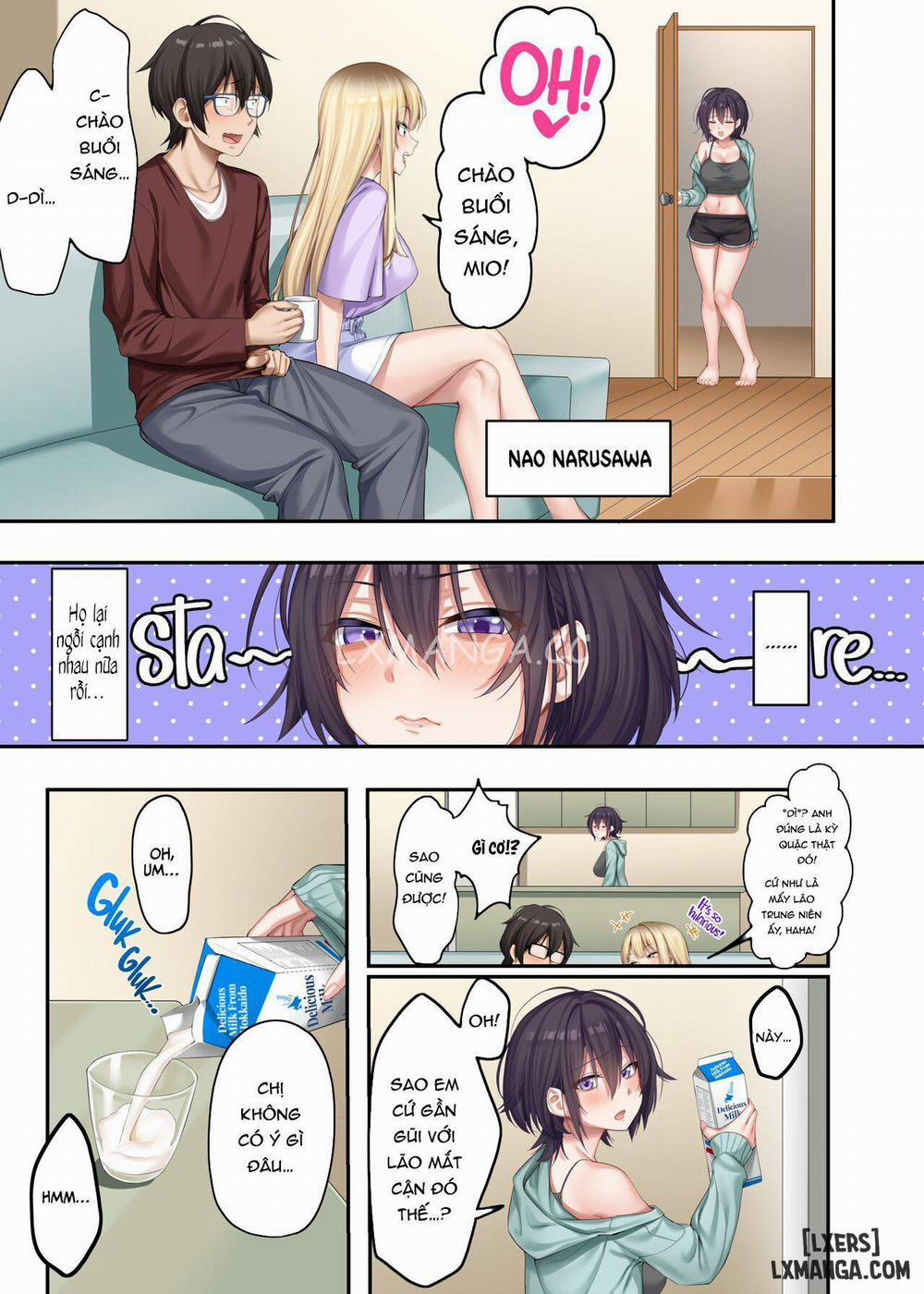 Bài Học Tại Nhà Với Những Gyaru Khiêu Gợi Oneshot trang 6