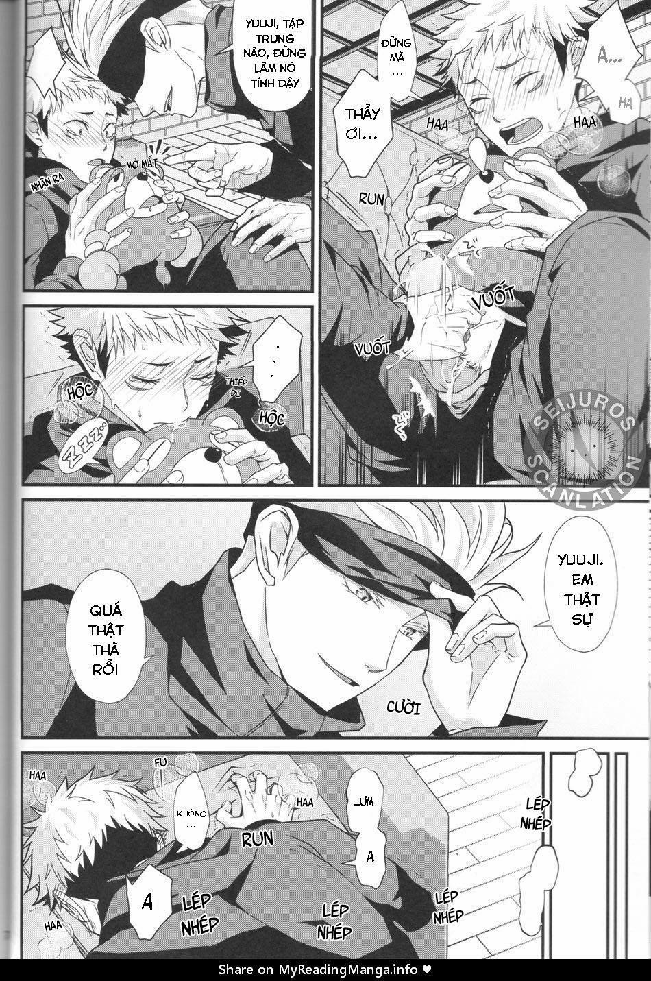 Bài Kiểm Tra Cuối Kỳ Của Thầy Gojo 0 Oneshot trang 6