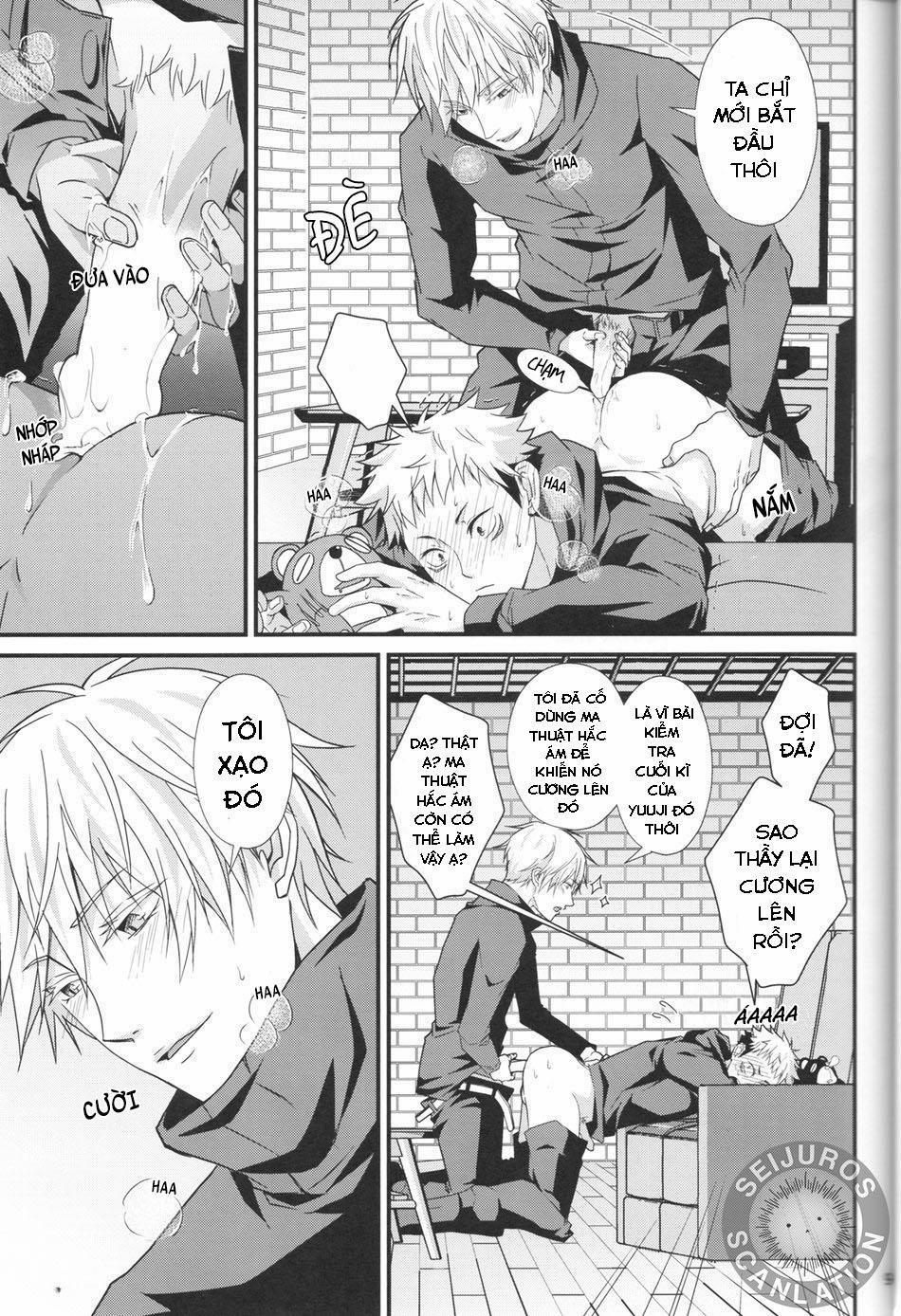 Bài Kiểm Tra Cuối Kỳ Của Thầy Gojo 0 Oneshot trang 8