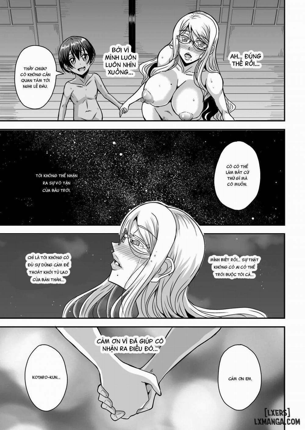 Bakunyuu Hitozuma Kinpatsu Gaikokujin Oneshot trang 43