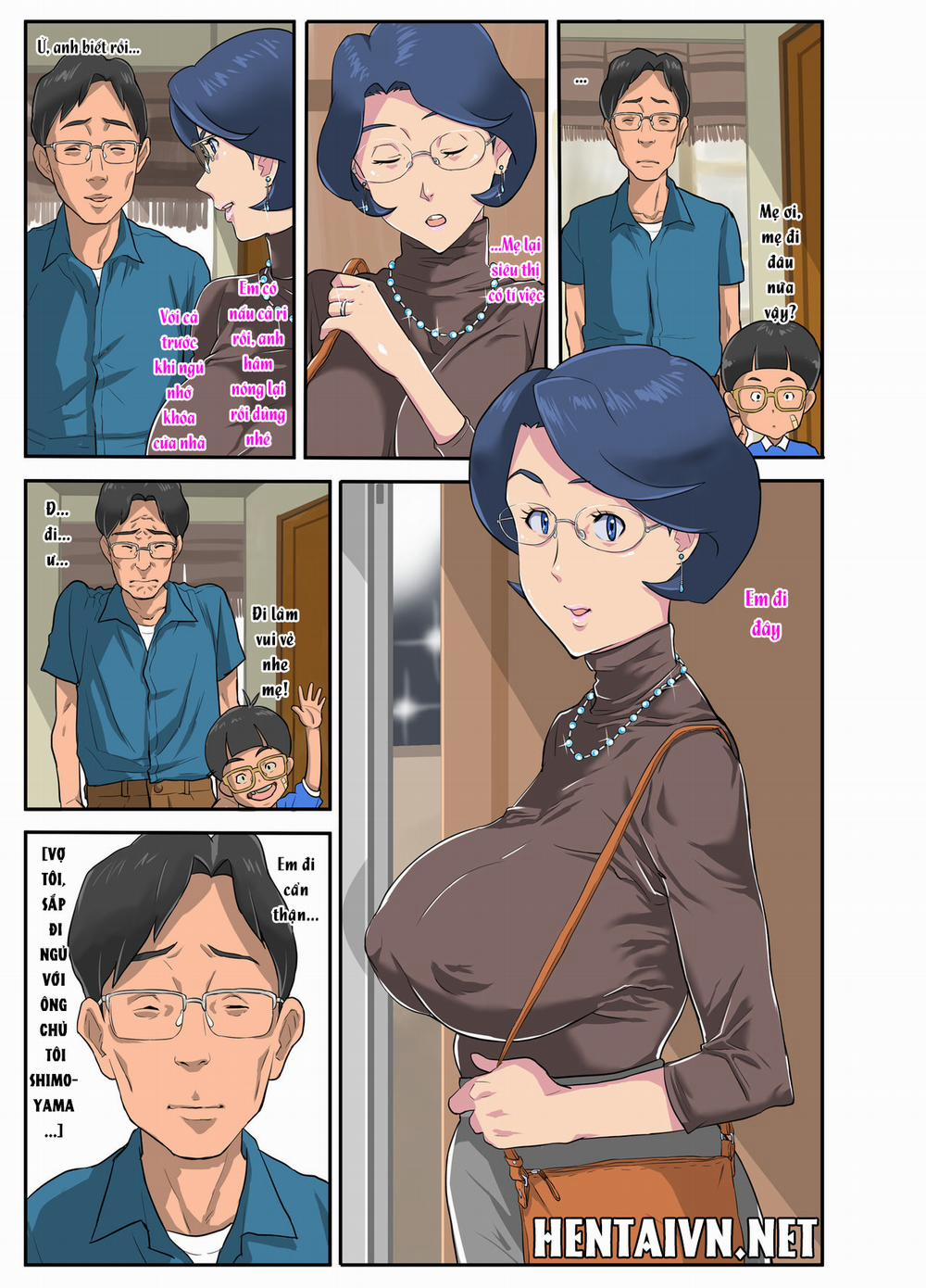 Bakunyuu Tsuma Namatamari Kyouko ~Sekuhara Buchou ni Nerawareta Tsuma~ Bakunyuu Tsuma 1.1 trang 0