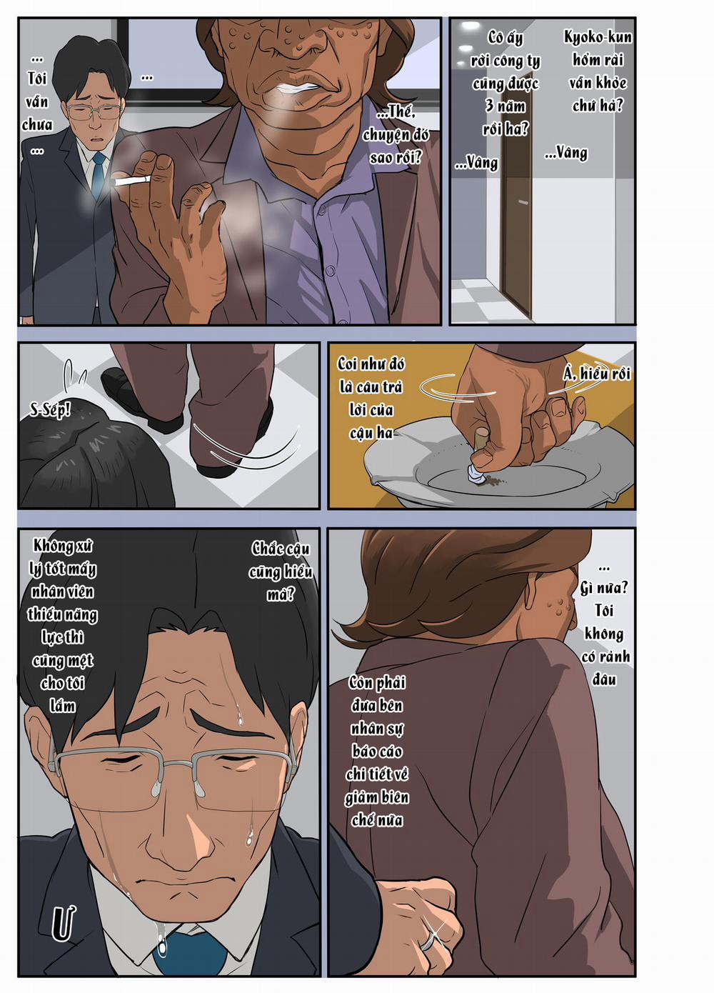 Bakunyuu Tsuma Namatamari Kyouko ~Sekuhara Buchou ni Nerawareta Tsuma~ Bakunyuu Tsuma 1.1 trang 4