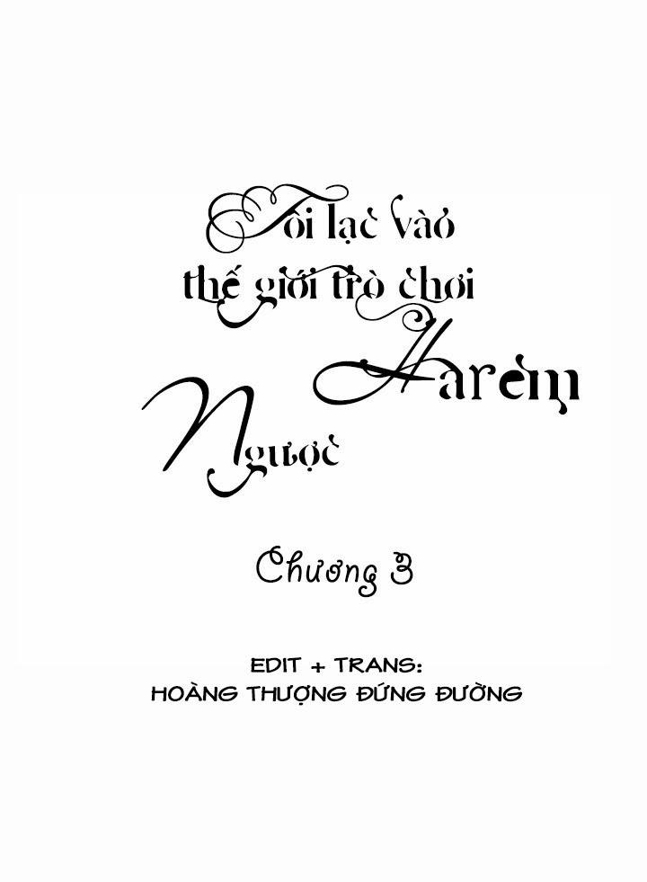 [Bản 15+] Tôi Lạc Vào Thế Giới Trò Chơi Harem Ngược 3 trang 4