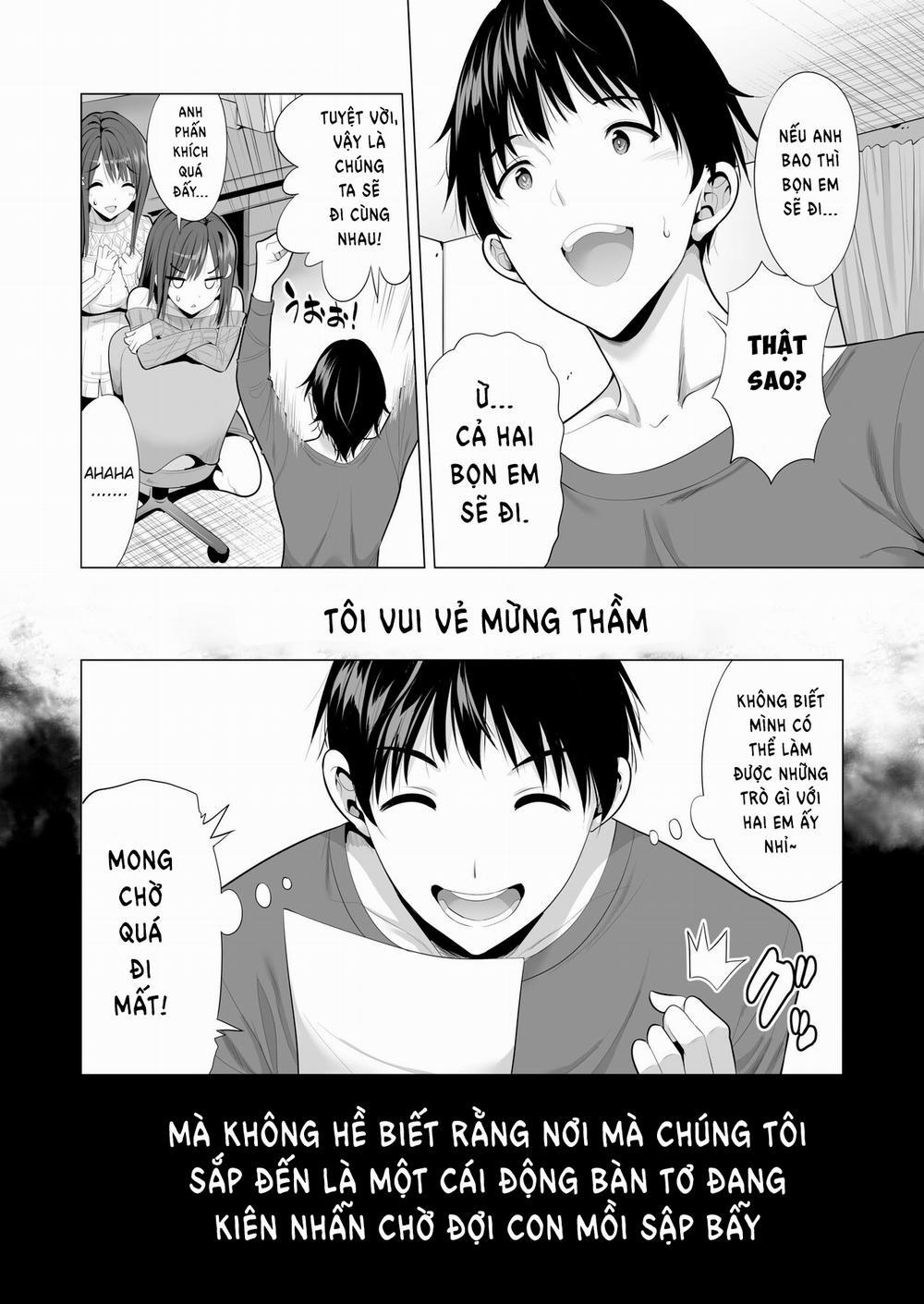 Bạn gái tôi bị mắc kệt trong động bàn tơ Oneshot trang 3