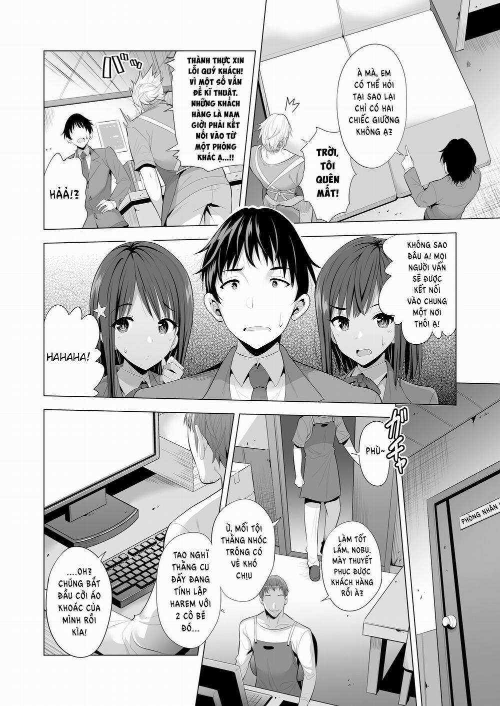Bạn gái tôi bị mắc kệt trong động bàn tơ Oneshot trang 7