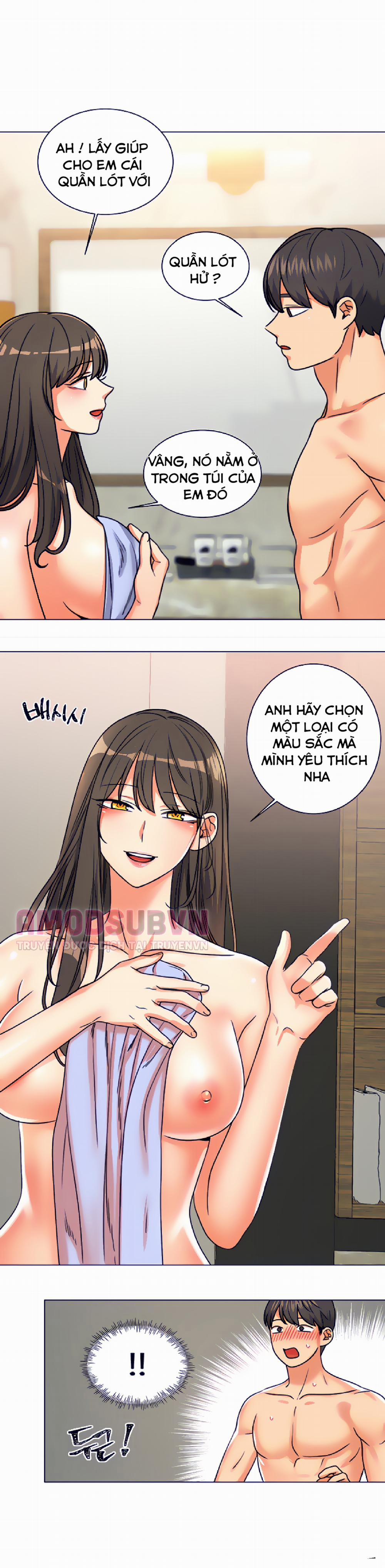 Bạn gái tôi thật năng nổ (Obito trans) 8 trang 15