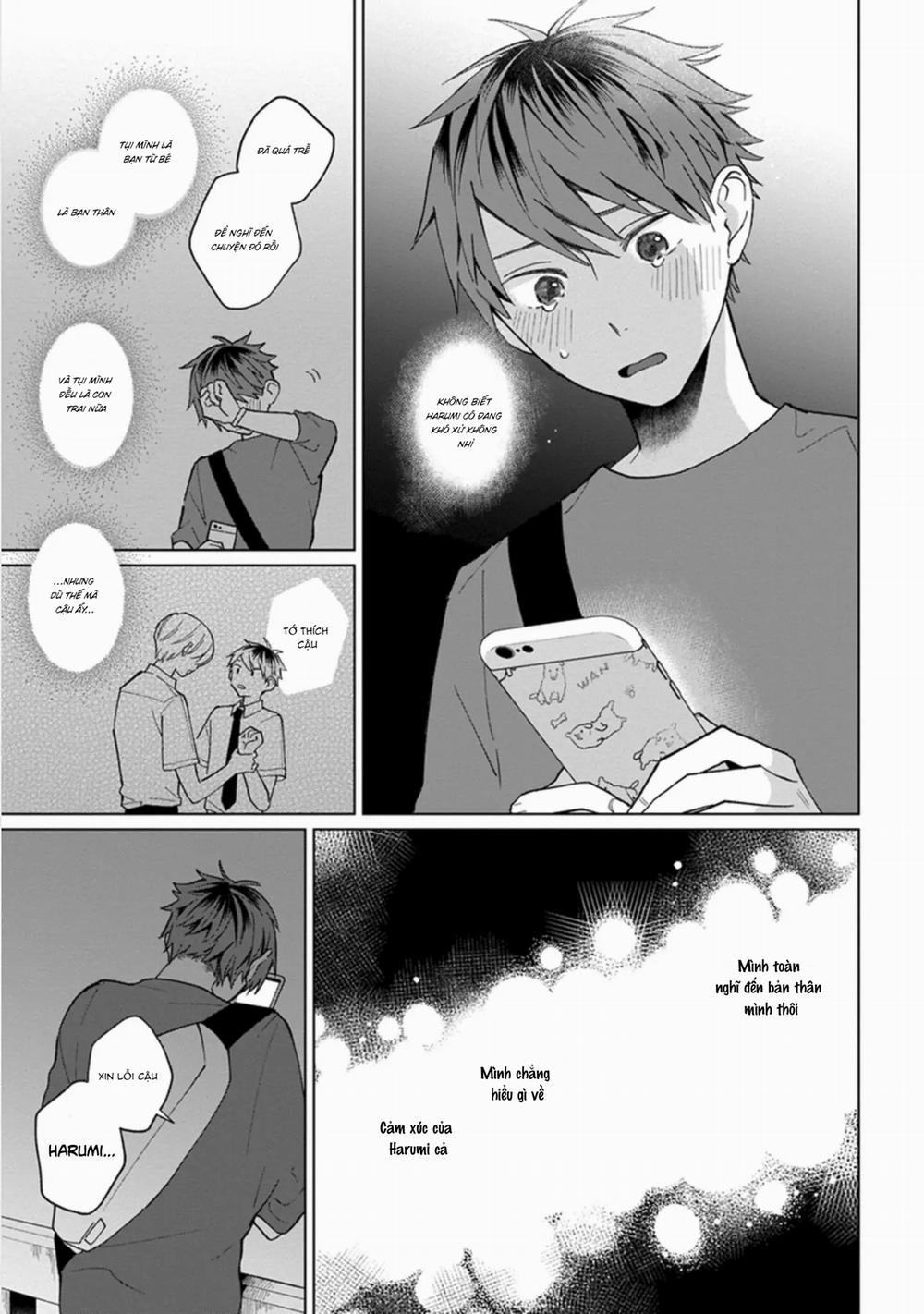 Bạn Hồi Bé Của Tôi Đẹp Đến Nỗi Tôi Không Dám Cãi Lời 15 trang 12