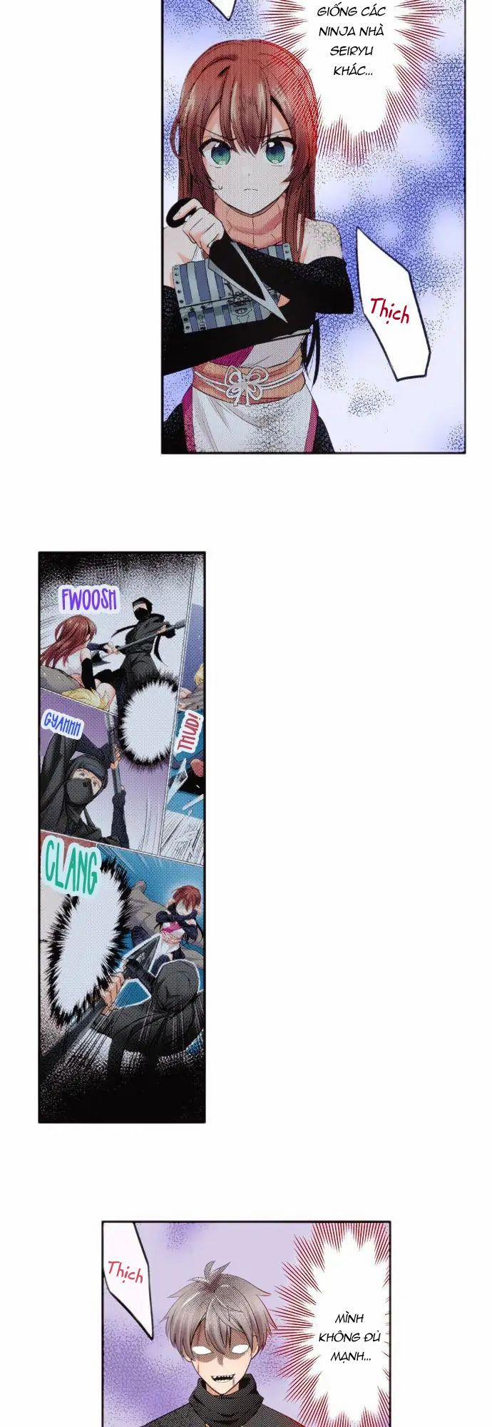 Bản Màu ~ Nàng Ninja Muốn Tận Tâm Cống Hiến 86.2 trang 11