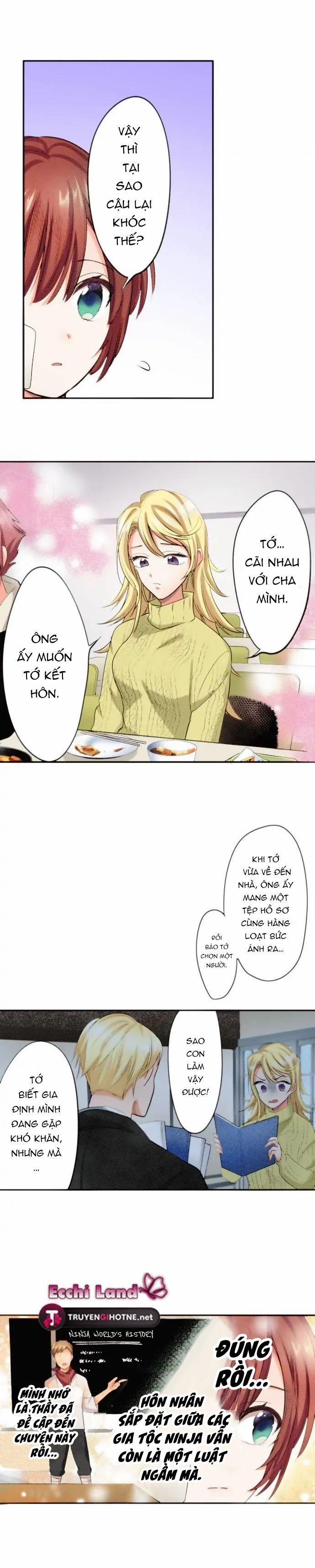 Bản Màu ~ Nàng Ninja Muốn Tận Tâm Cống Hiến 95.1 trang 8
