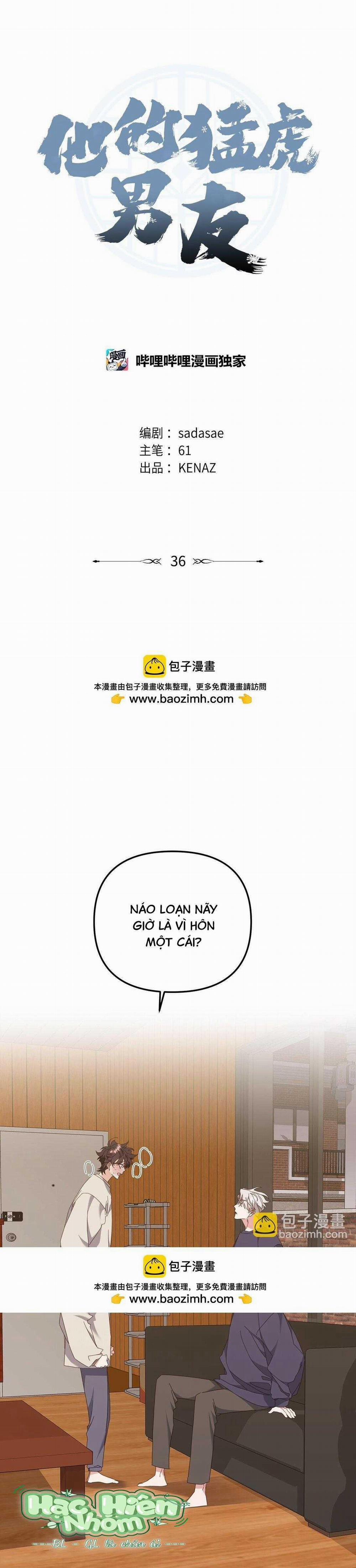 Bạn Trai Mãnh Hổ Của Hắn 36 trang 1