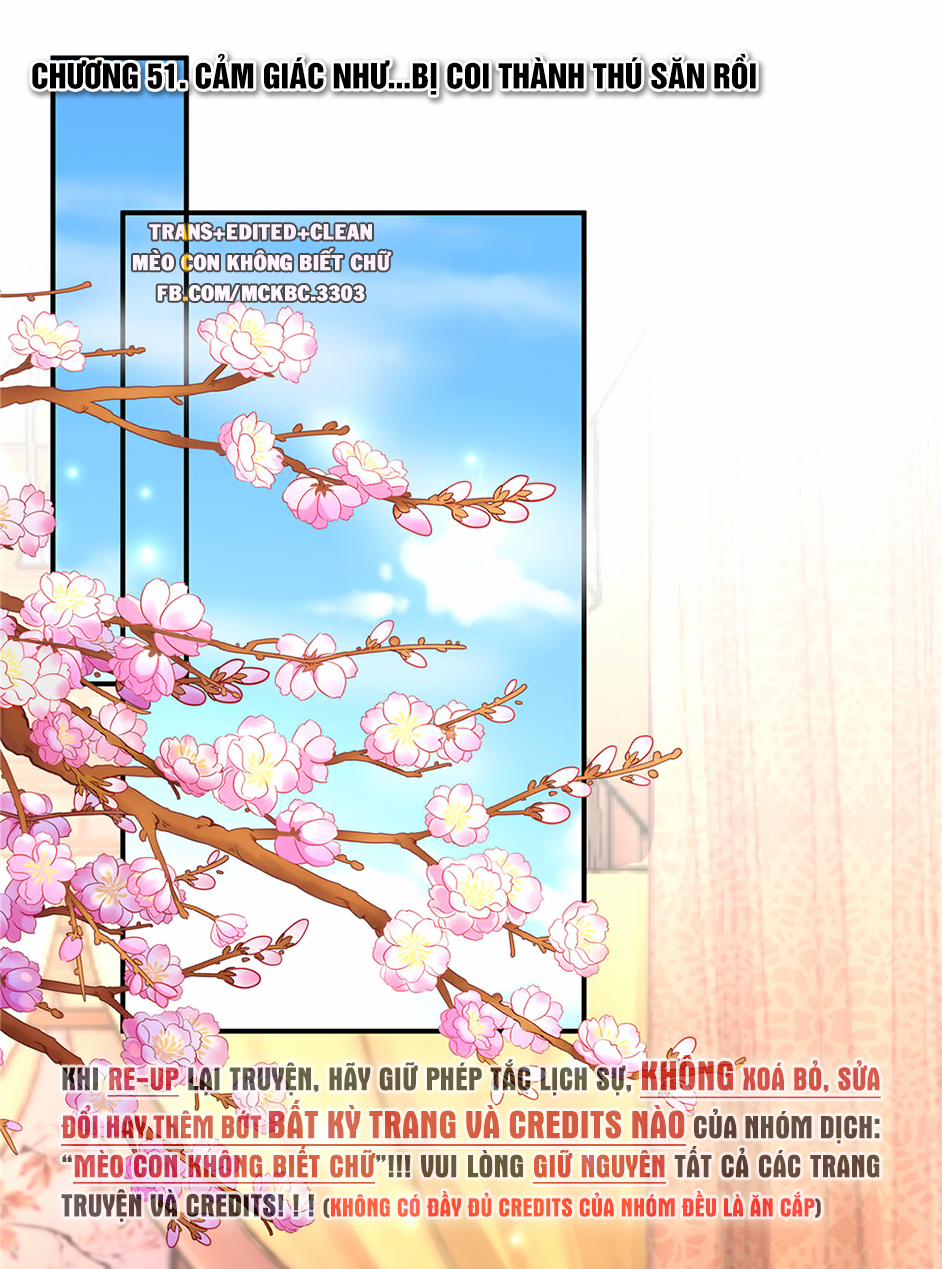 Báo Cáo! Đế Quân Ngài Có Độc! 51 0 Cảm Giác Như...Bị Coi Thành Thú Săn Rồi trang 3