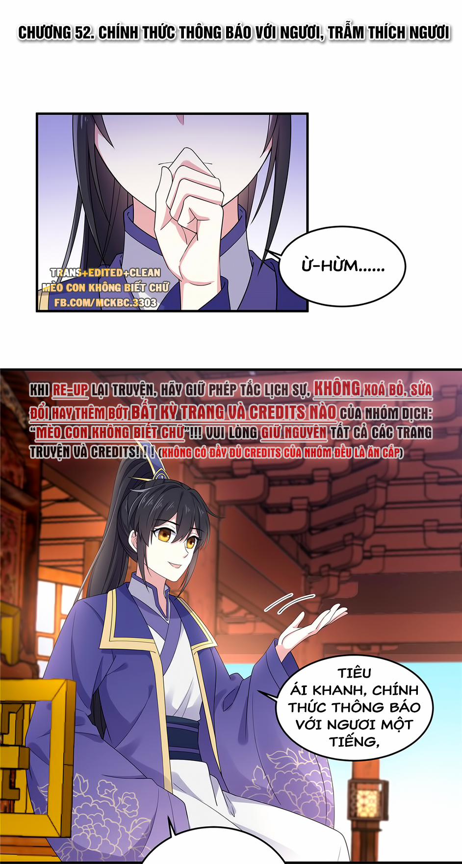 Báo Cáo! Đế Quân Ngài Có Độc! 52 0 Chính Thức Thông Báo Với Ngươi Trẫm Thích Ngươi trang 3