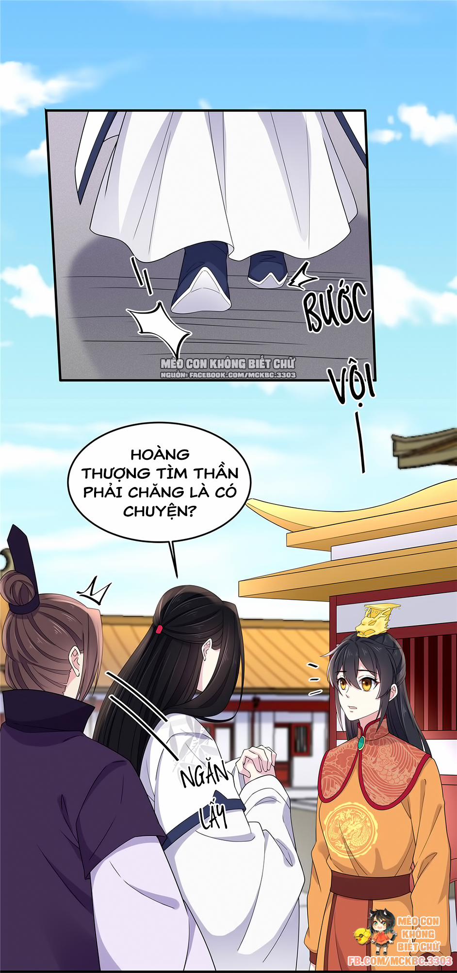 Báo Cáo! Đế Quân Ngài Có Độc! 53 0 Hay Là, Trẫm Bồng Ngươi trang 8