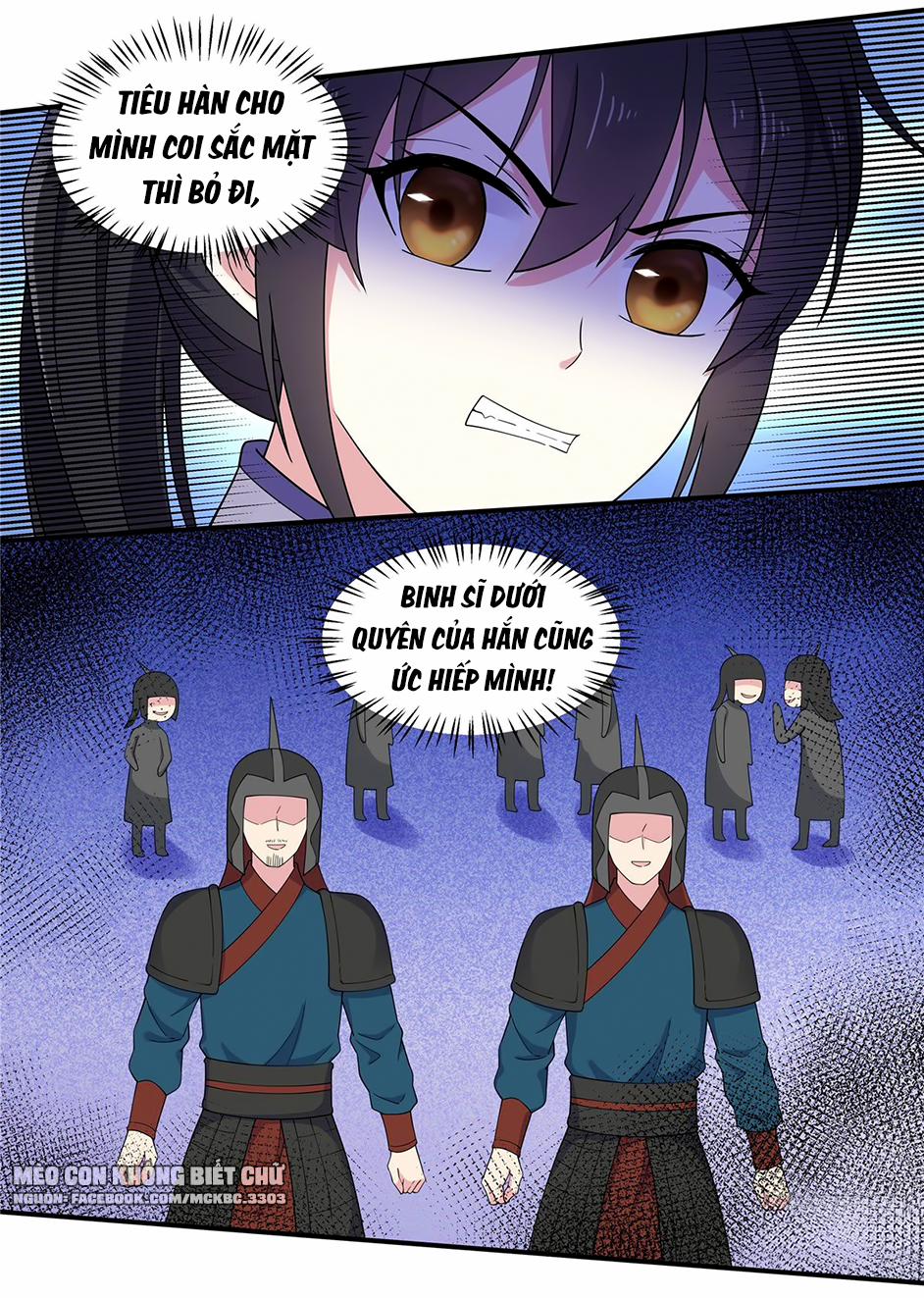 Báo Cáo! Đế Quân Ngài Có Độc! 56 0 Người Đâu Hả !Hoàng Thượng Bị Ức Hiếp Rồi 0 trang 7