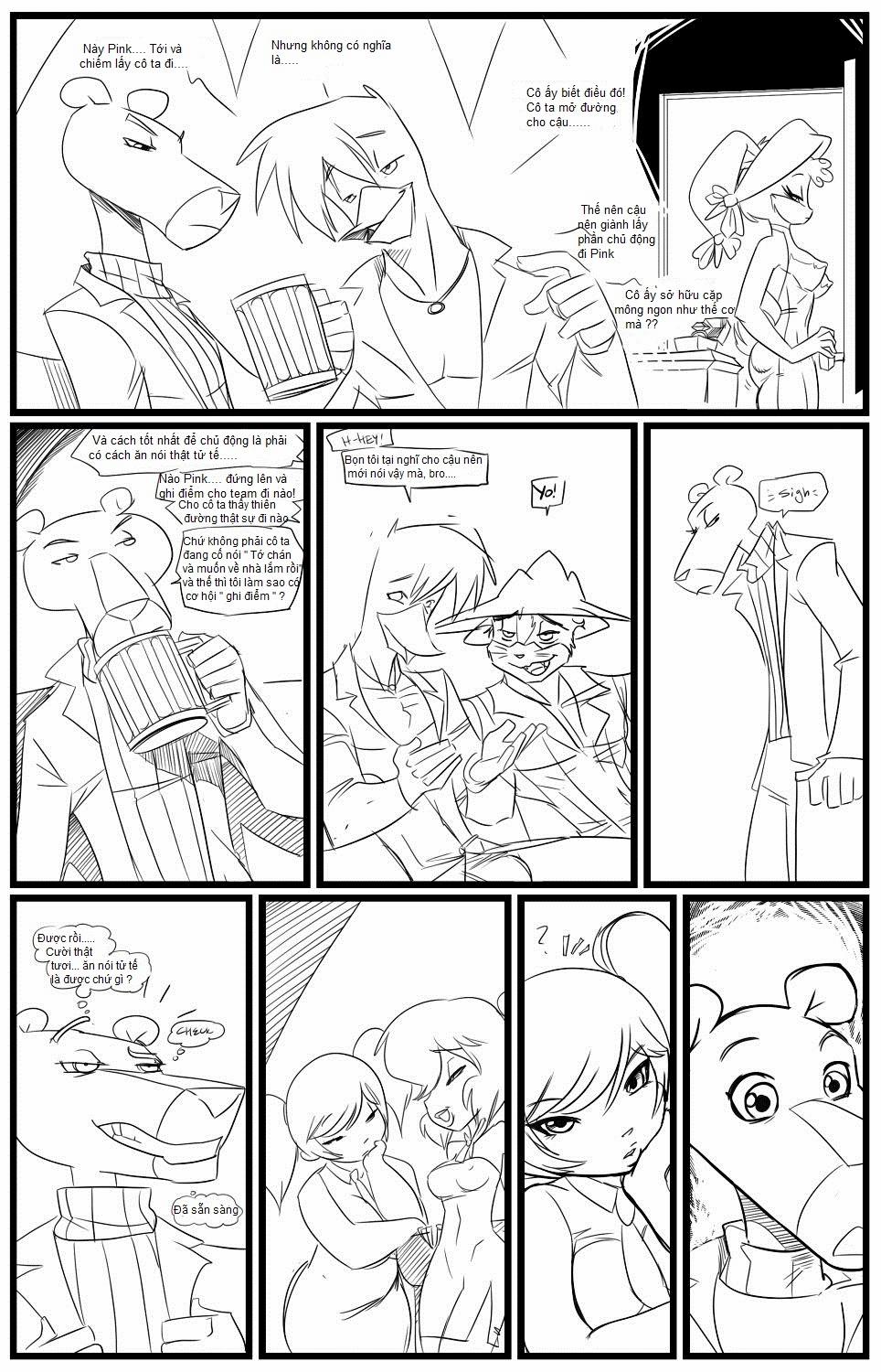 Báo Hồng và cô sóc Ellie Oneshot trang 1