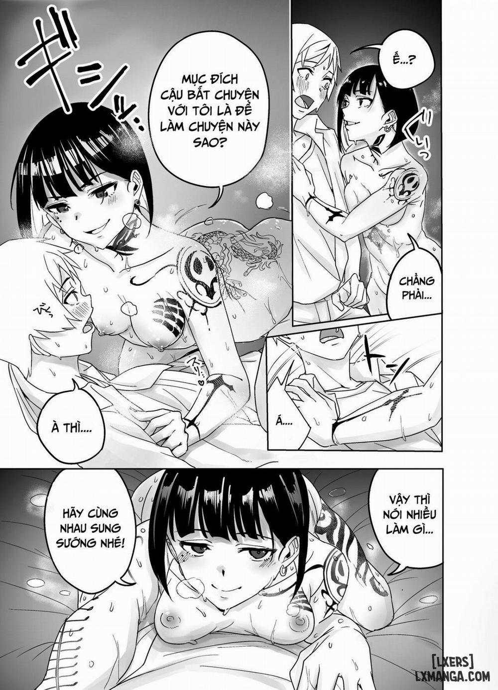 Bar de Deatta Zenshin Tattoo no Onee-san to Icha Love Ecchi Oneshot trang 7