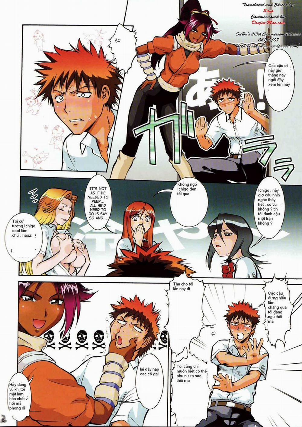 Bari Etchi (Bleach) Oneshot trang 4