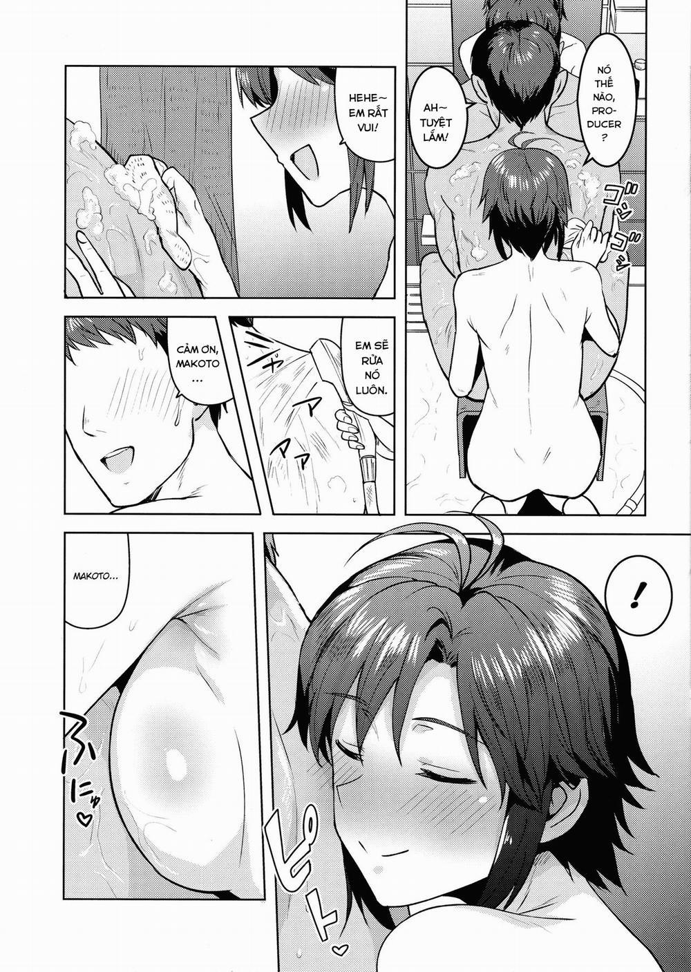 Bathtime with Makoto (THE IDOLM@STER) Oneshot trang 5