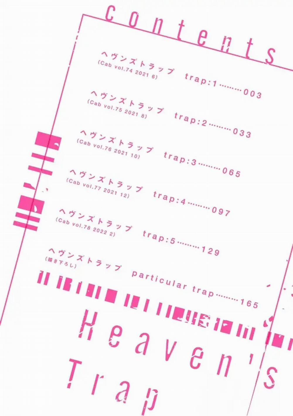 Bẫy Thiên Đường 1 trang 1