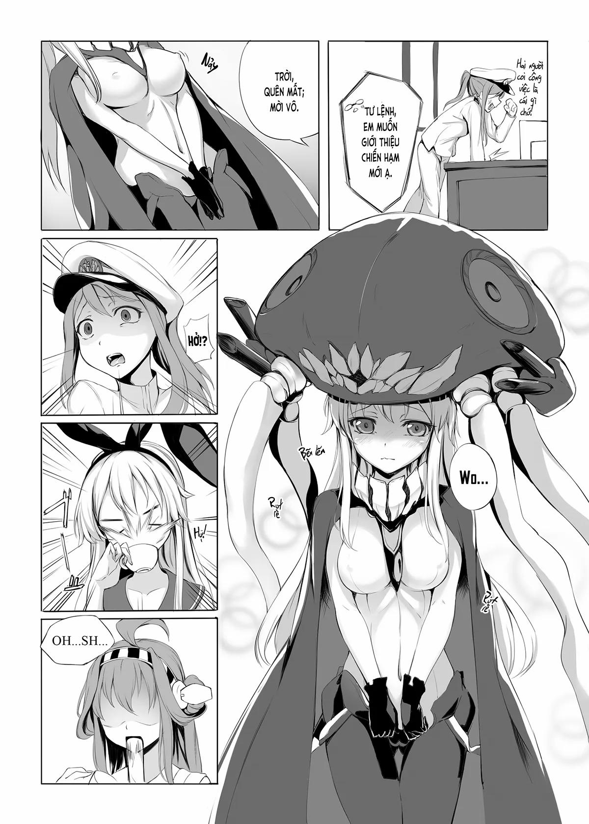 Bé Wo-Class Đã Có Thể Kiến Tạo!? (Kancolle) OneShot trang 5