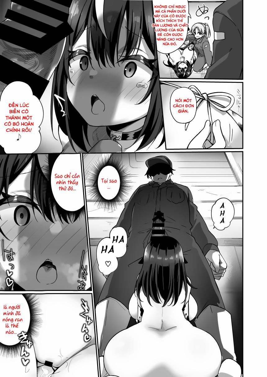 Bị biến thành bò sữa, tôi bị vắt sữa không ngừng~ Oneshot trang 18