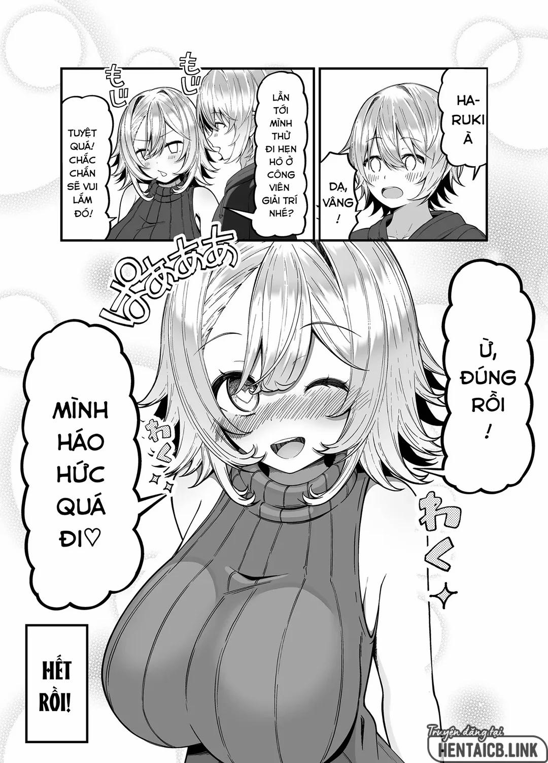 Bị cô gái ngực bự tiếp cận trên đường về nhà Oneshot trang 27