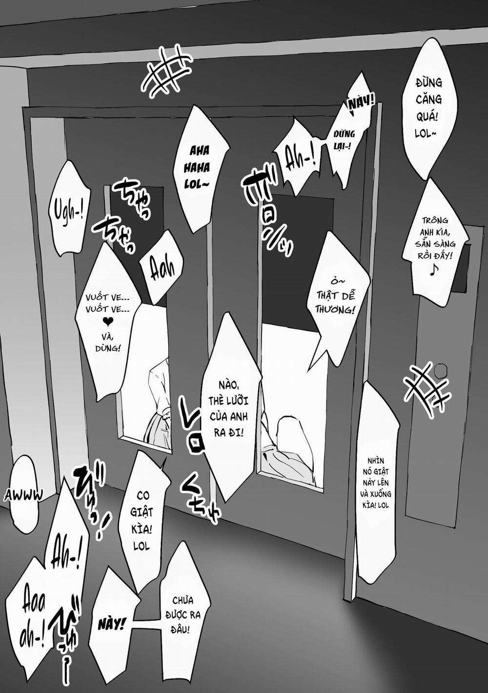 Bị mắc kẹt trong thang máy cùng các em gyaru Oneshot trang 9