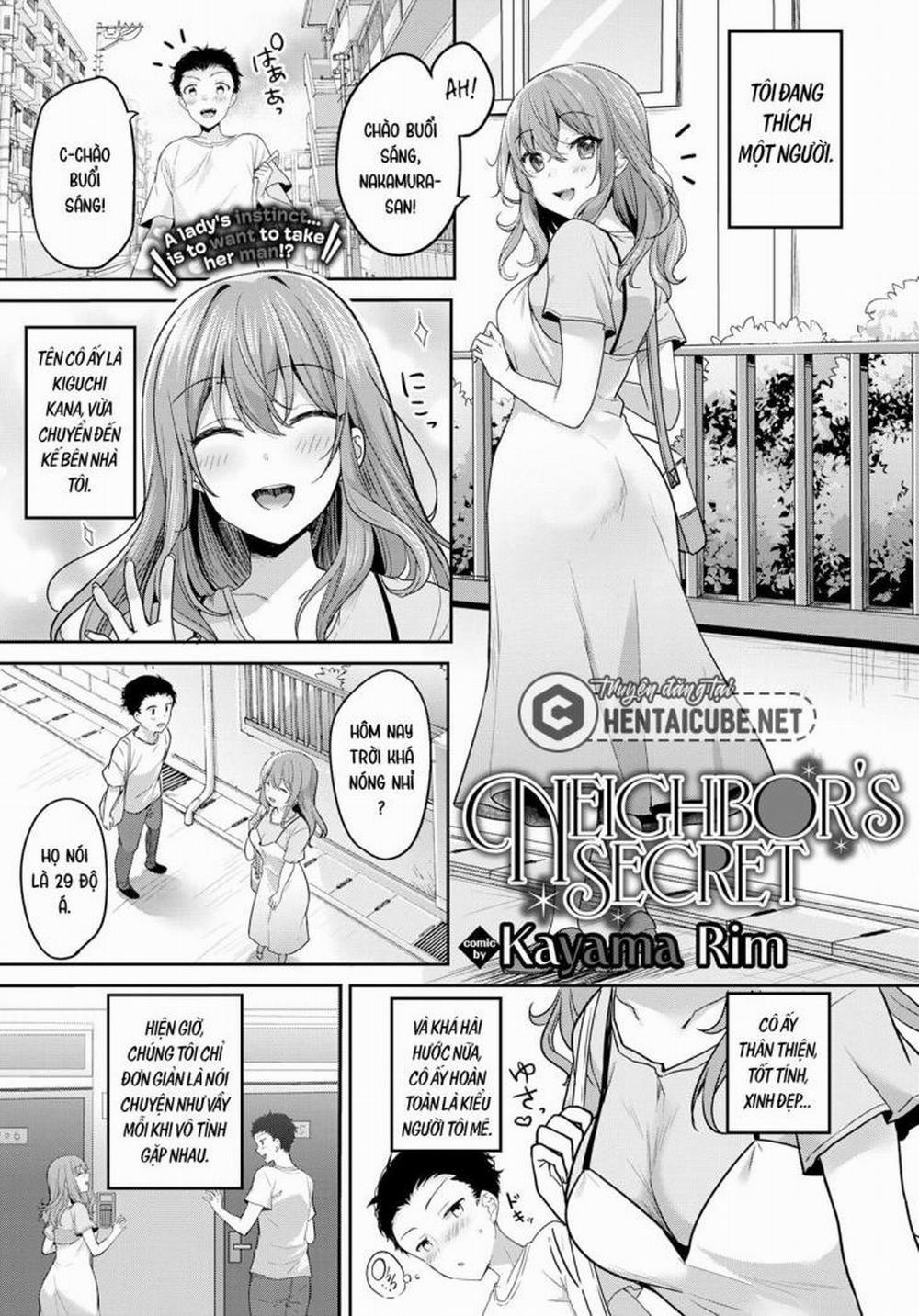 Bí Mật Của Cô Hàng Xóm Oneshot trang 0