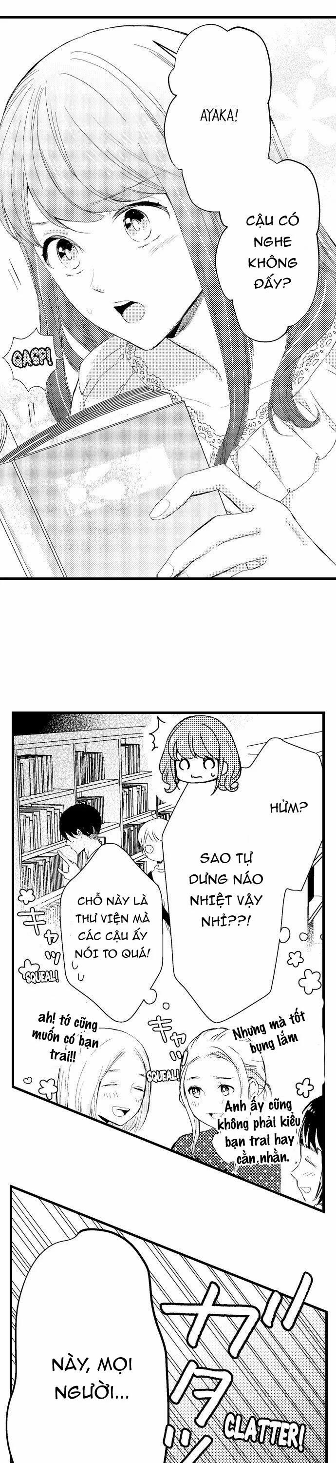 Bí Mật Hẹn Hò Với Chàng Thủ Thư 1 trang 3