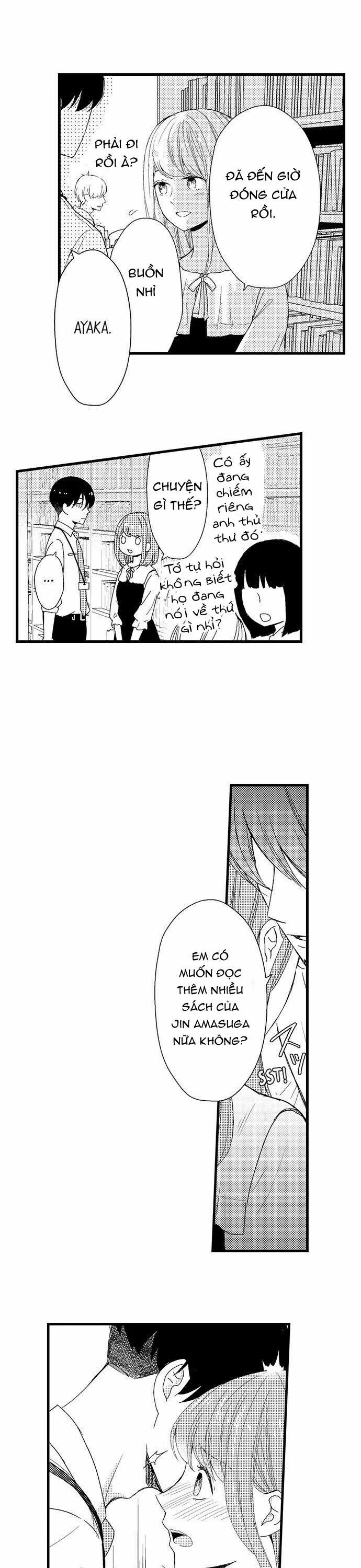 Bí Mật Hẹn Hò Với Chàng Thủ Thư 7 trang 12