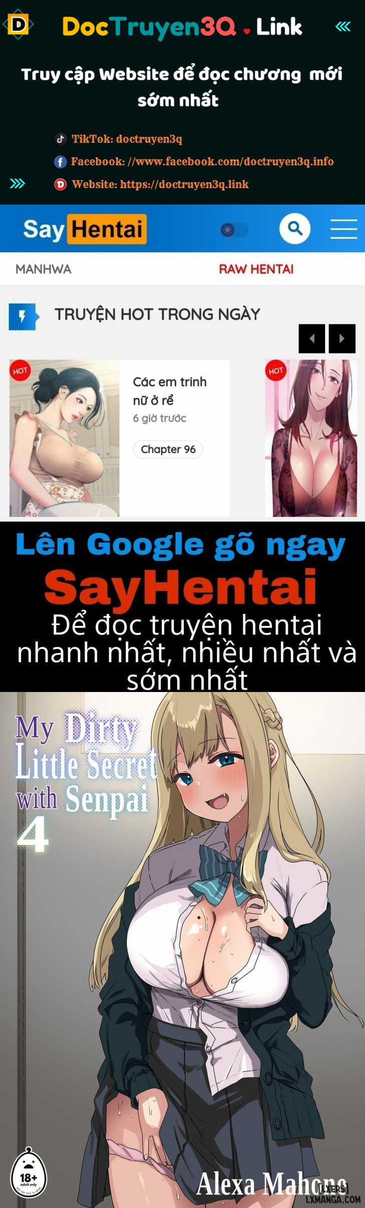 Bí Mật Hư Hỏng Của Tôi Với Tiền Bối 9 trang 0