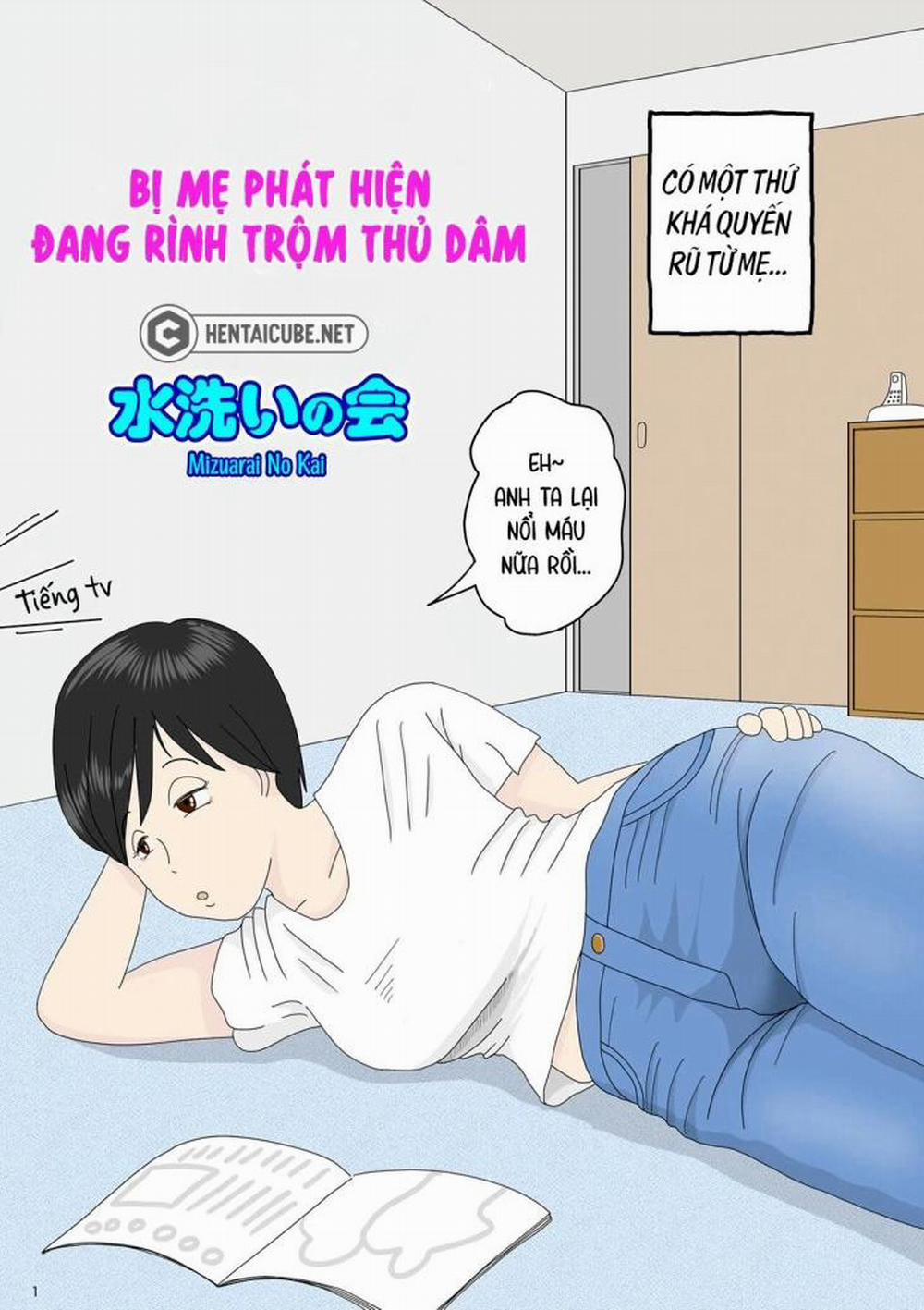 Bị mẹ phát hiện đang rình trộm thủ dâm 1 trang 0